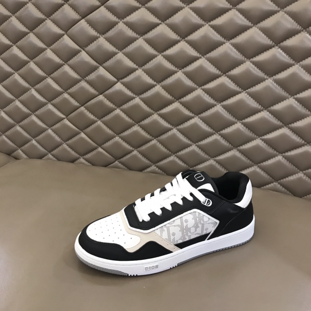 Christian Dior B27 Low-Top Sneaker Black/White For Men CD 3SN272ZIJ_H163 - Soul Replicas