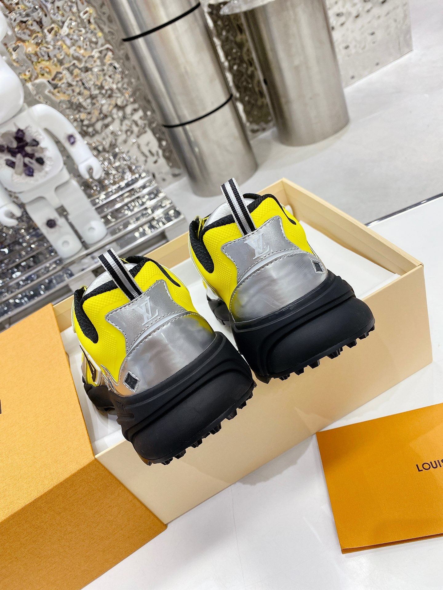 Louis Vuitton Women's LV Runner Tatic Sneaker Yellow For Women LV - Soul Replicas