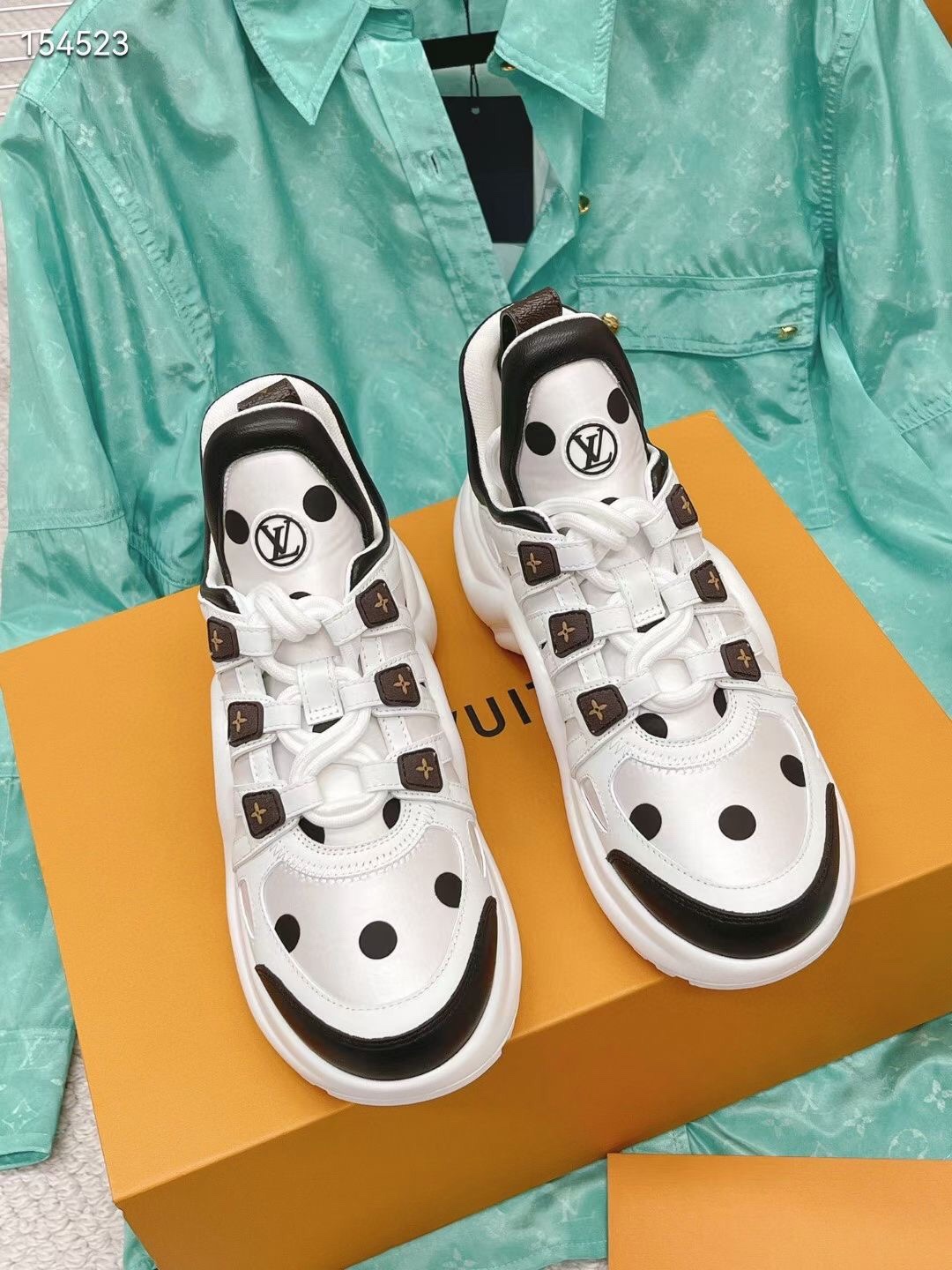 Louis Vuitton Women's LV Archlight Sneaker White For Women LV 1AA0ON - Soul Replicas