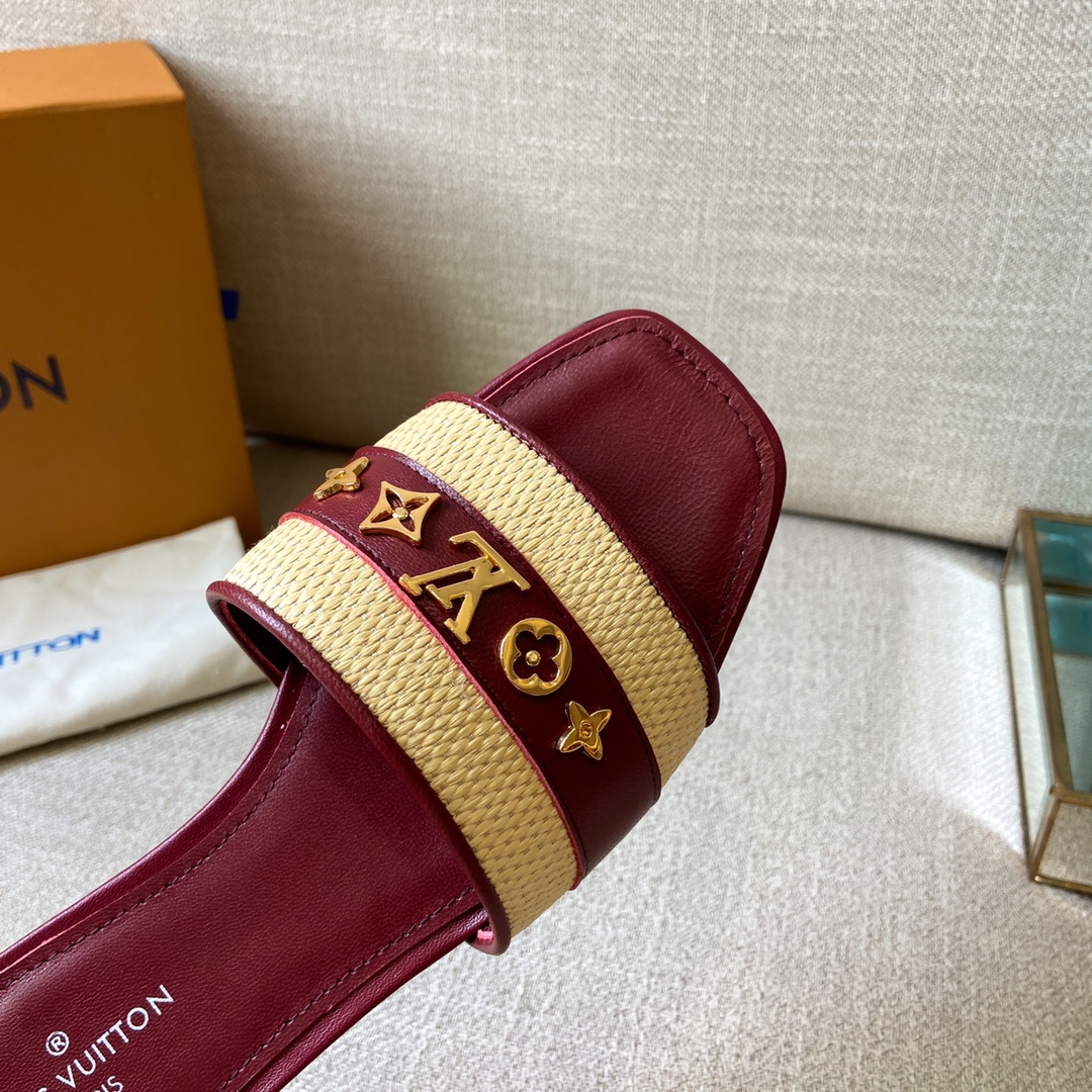 Louis Vuitton Women's Lock It Mule Purple For Women LV - Soul Replicas