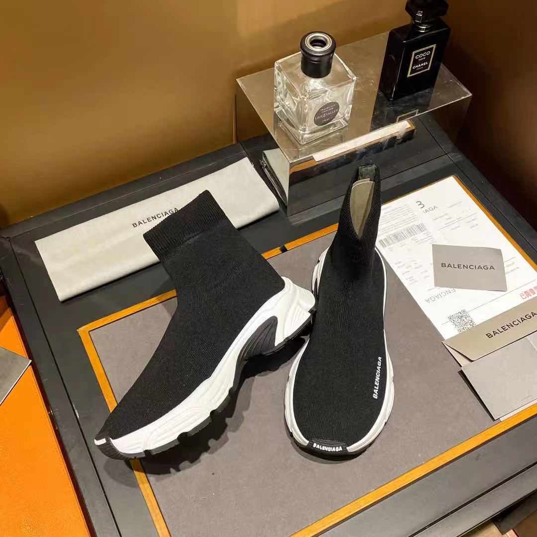 Balenciaga Speed Trainers Black For Women 645056W2DBP1013 - Soul Replicas