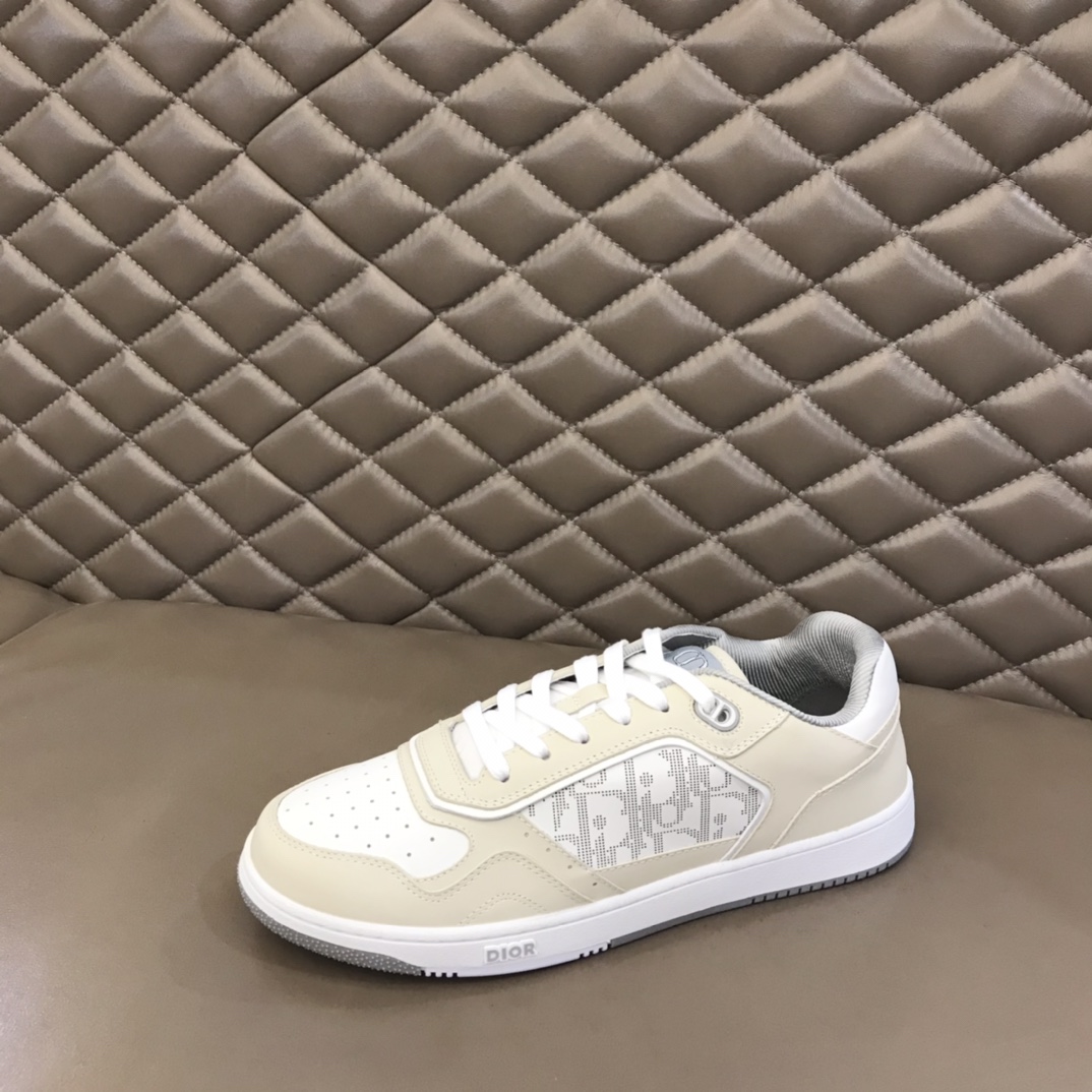 Christian Dior B27 Low-Top Sneaker Cream For Men CD - Soul Replicas