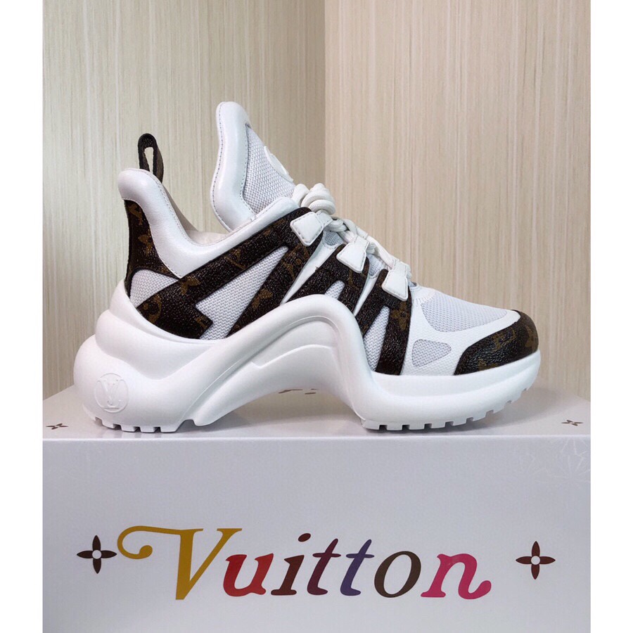 Louis Vuitton Women's LV Archlight Sneaker White For Women LV 1A43KV - Soul Replicas
