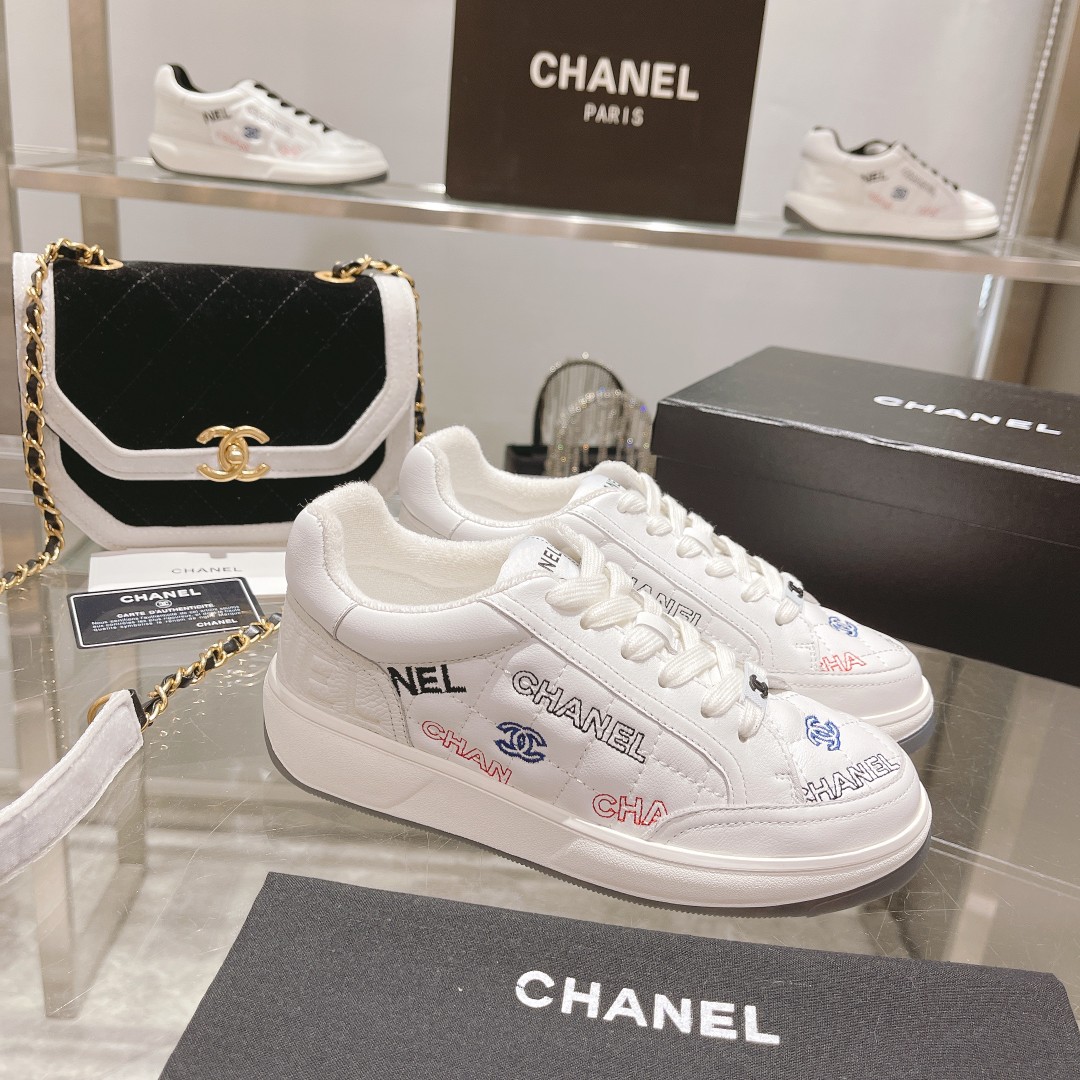 CHANEL WOMEn's Sneakers White For Women - Soul Replicas