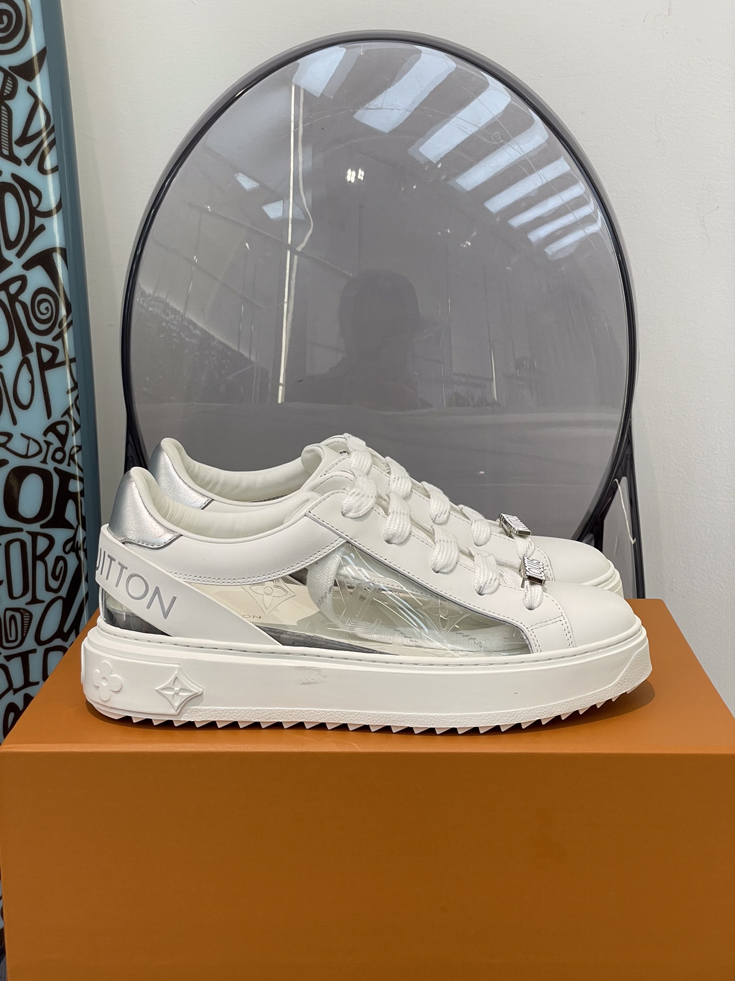 Louis Vuitton Women's Time Out Sneaker Sliver For Women LV - Soul Replicas