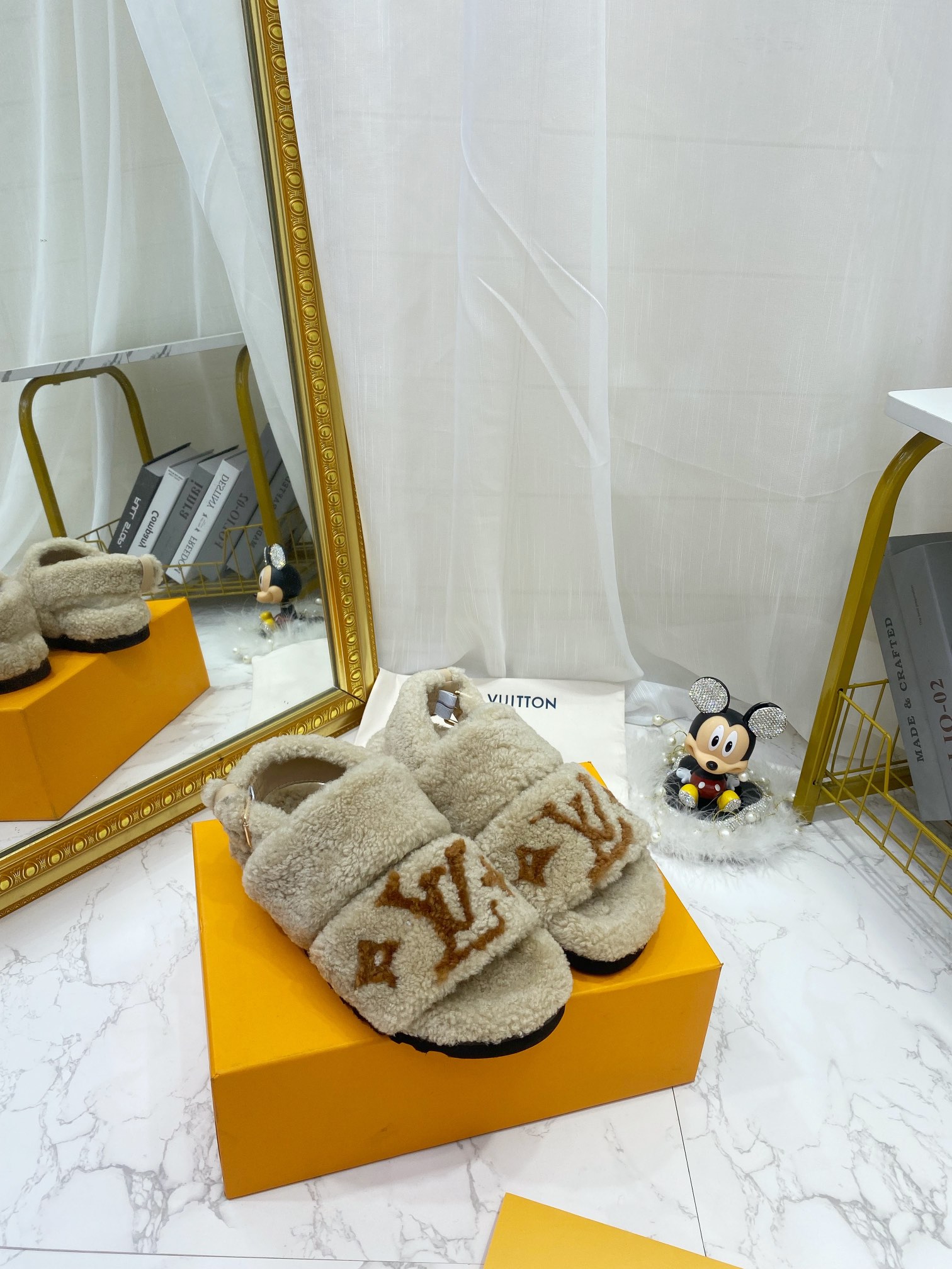 Louis Vuitton Women's Paseo Flat Comfort Sandal Beige For Women LV 1AA1GY - Soul Replicas