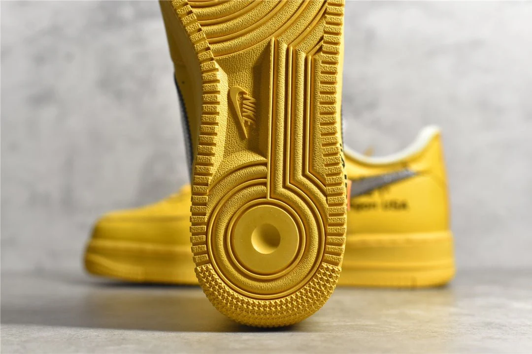 NIKE AIR FORCE 1 x OFF-WHITE ICA UNIVERSITY GOLD - Soul Replicas