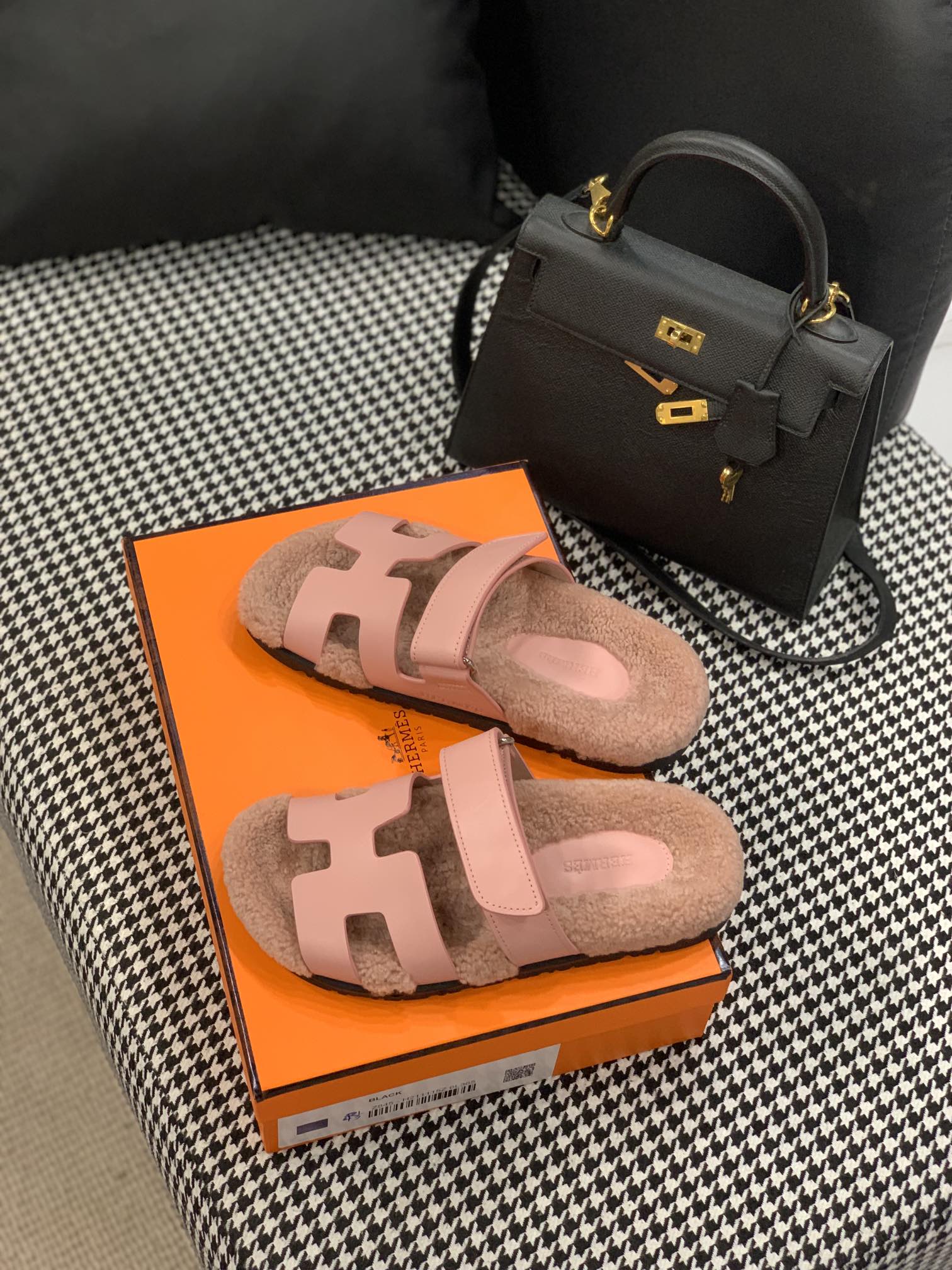 Hermes Chypre Sandal Pink For Women - Soul Replicas