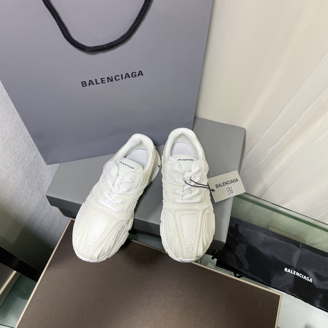 Balenciaga Phantom Trainers White For Women 678869W2E929000 - Soul Replicas