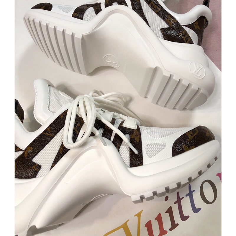 Louis Vuitton Women's LV Archlight Sneaker White For Women LV 1A43KV - Soul Replicas