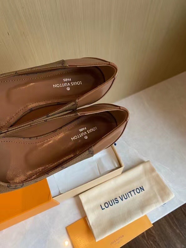 Louis Vuitton Women's Joy Ballerina Brown For Women LV - Soul Replicas