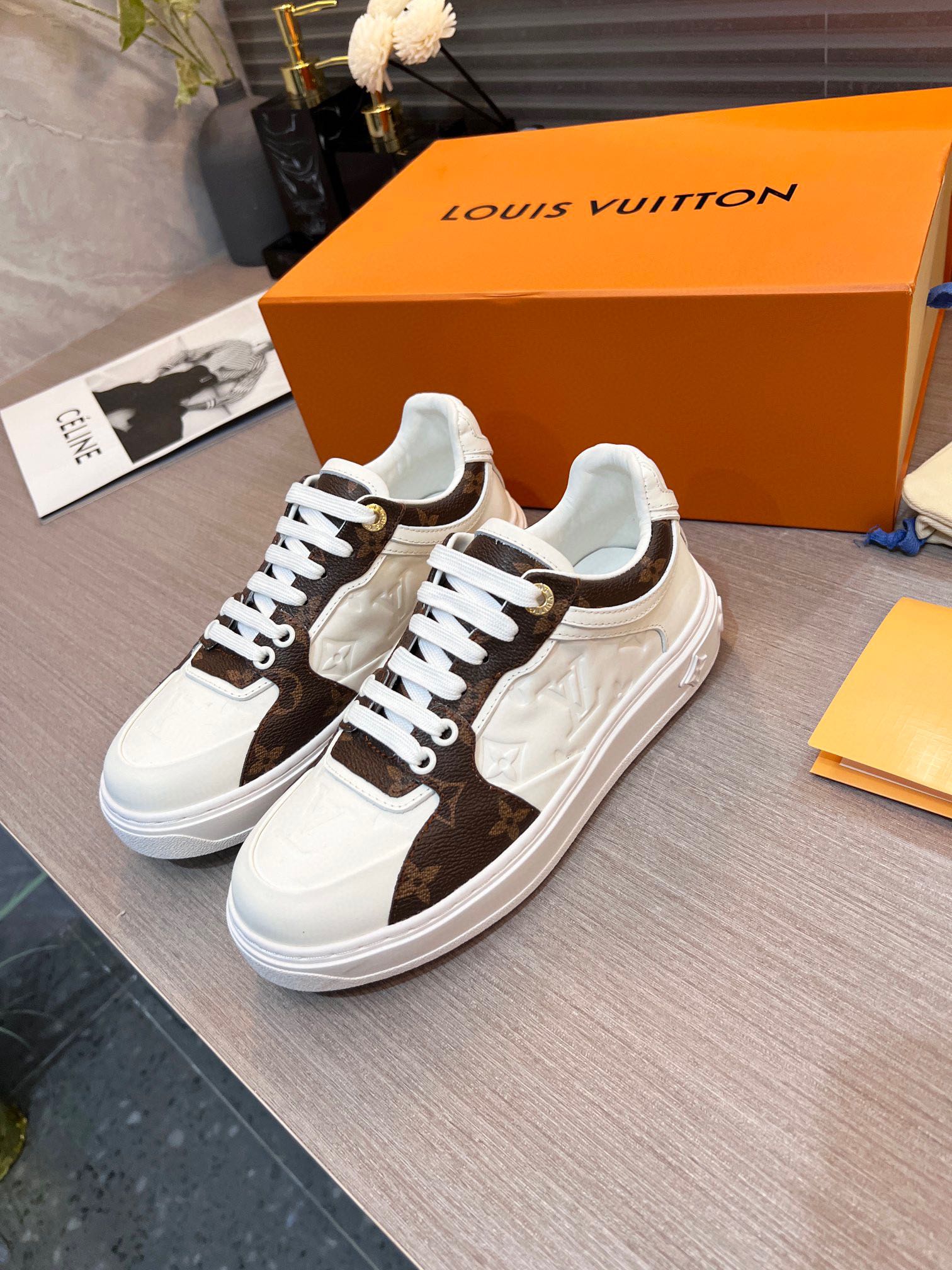 Louis Vuitton Women's Boombox  Sneaker Brown For Women LV - Soul Replicas