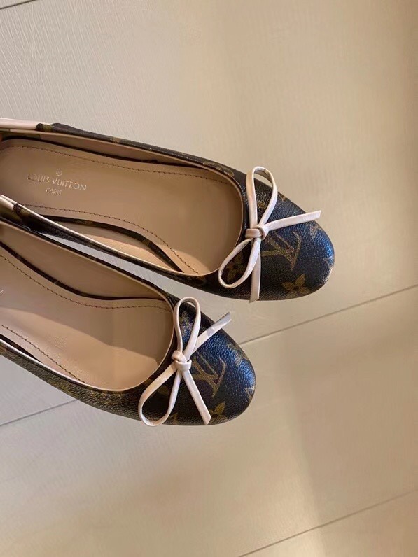 Louis Vuitton Women's Joy Ballerina Blush Pink For Women LV 1A87YP - Soul Replicas