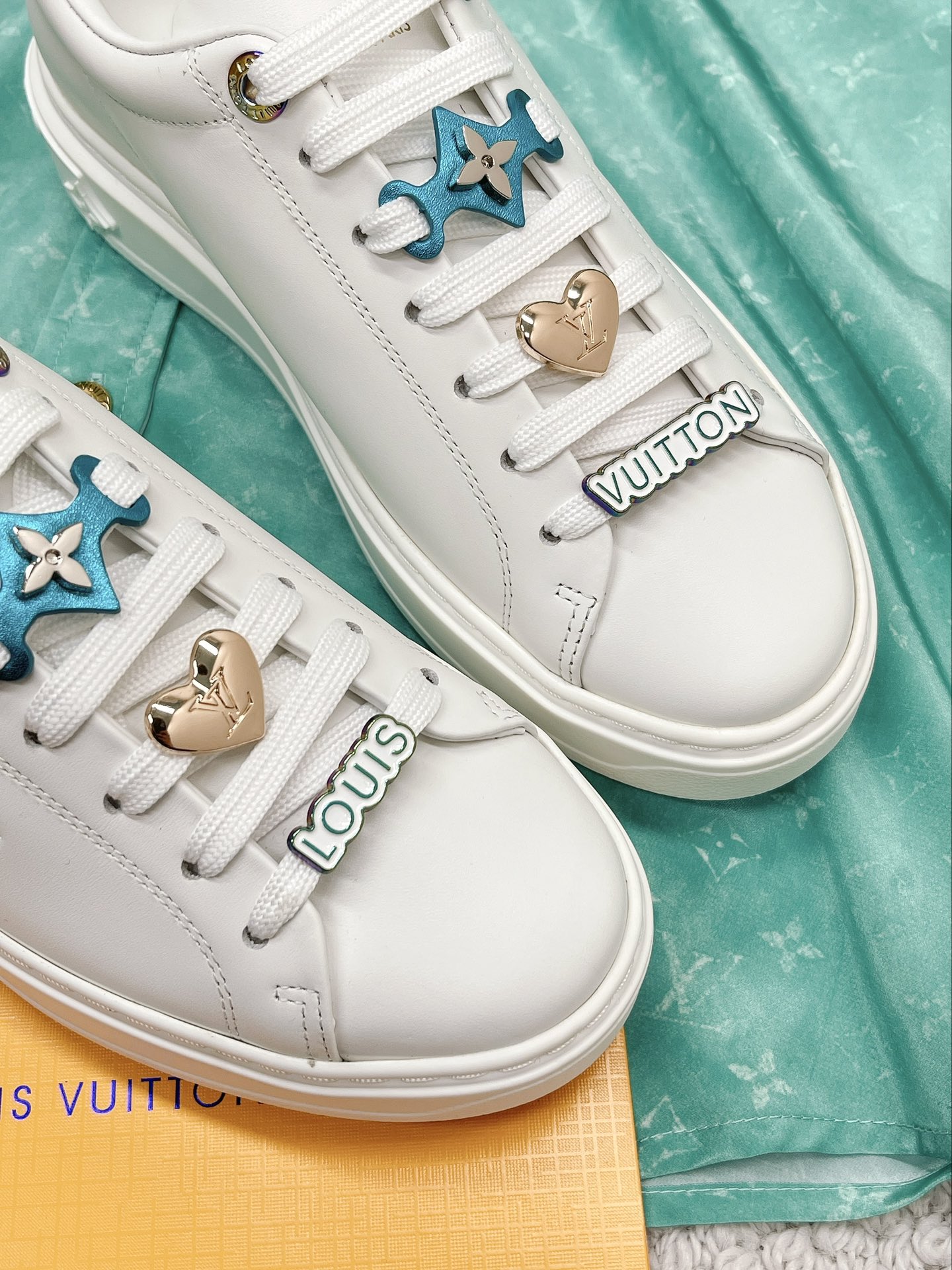 Louis Vuitton Women's Time Out Sneaker Blue For Women LV 1AADNP - Soul Replicas