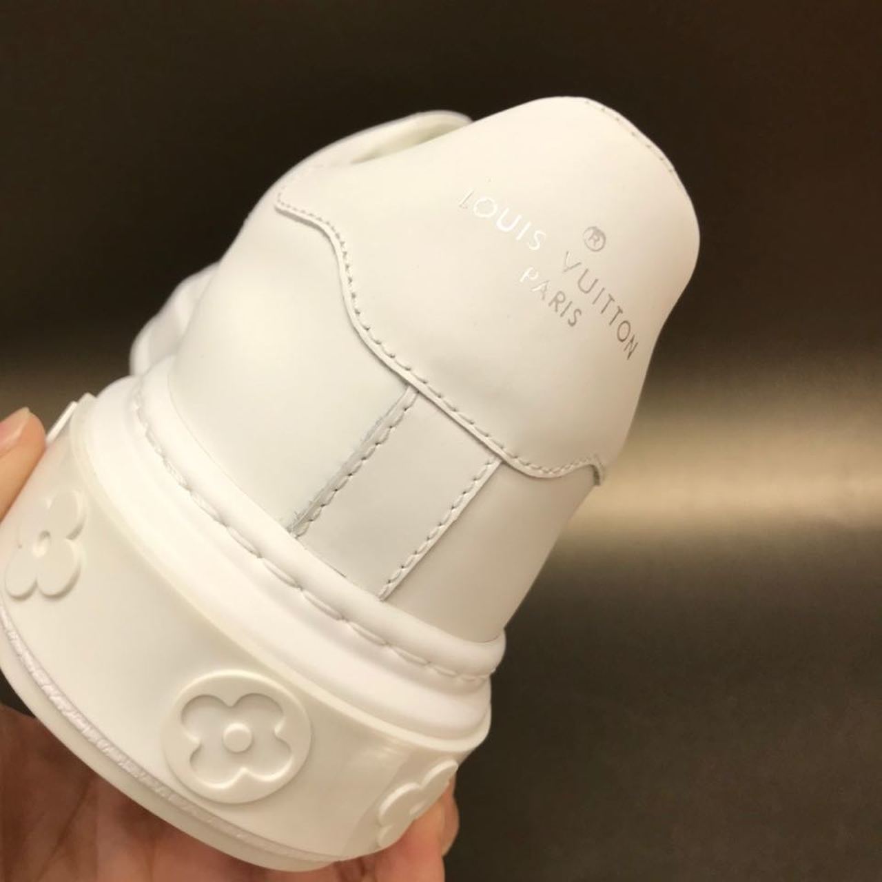 Louis Vuitton Time Out Sneaker White/Red For Women LV - Soul Replicas