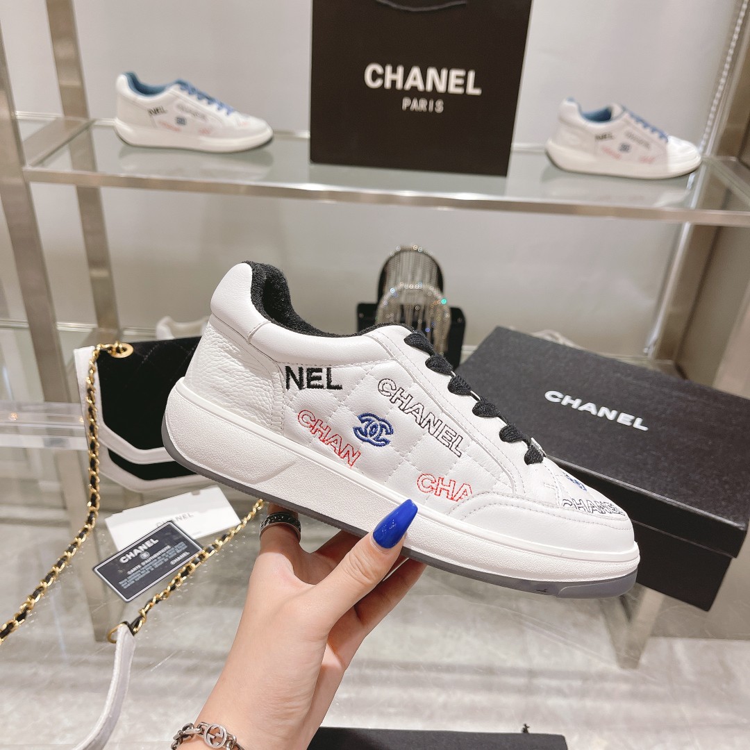 Chanel Women's Sneakers Black For Women - Soul Replicas