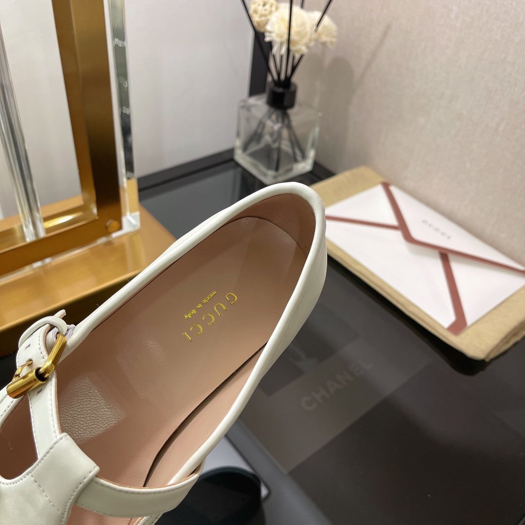 Gucci Jordan Loafer White For Women Gucci - Soul Replicas