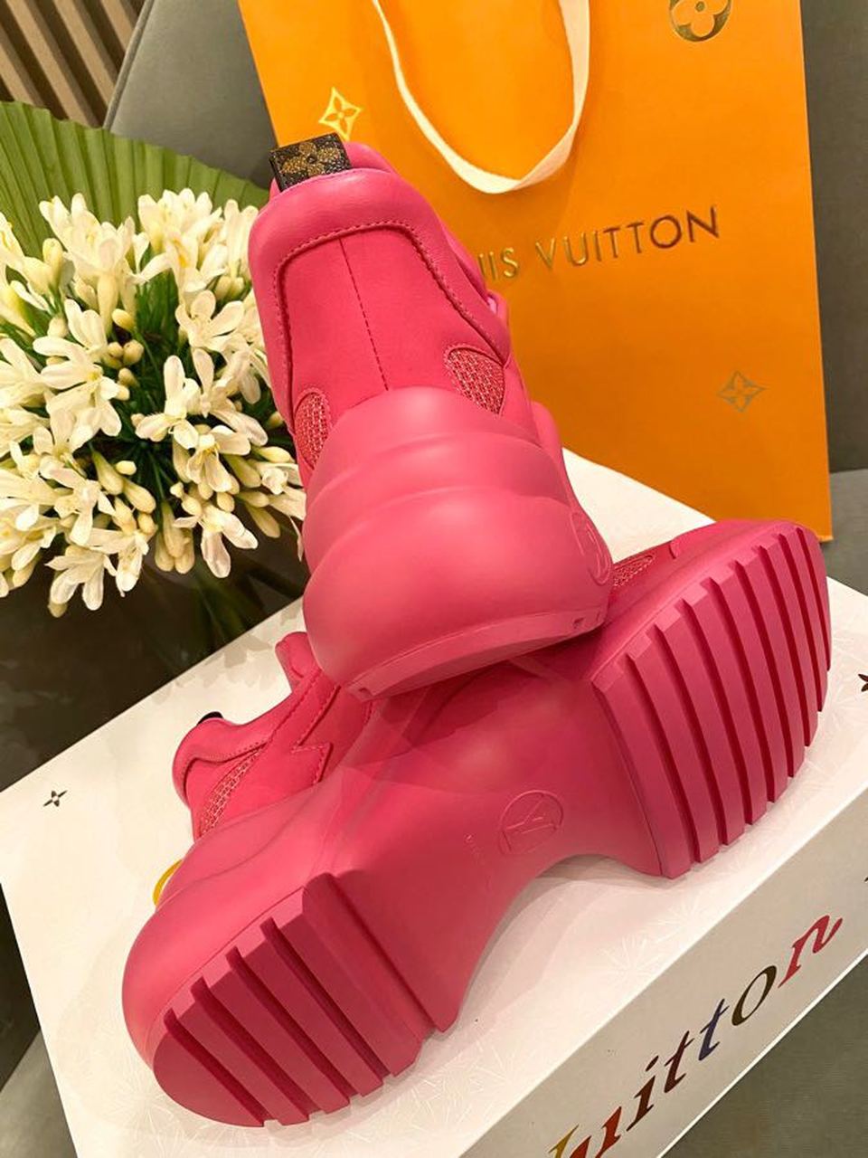 Louis Vuitton LV Archlight Sneaker Pink For Women LV - Soul Replicas