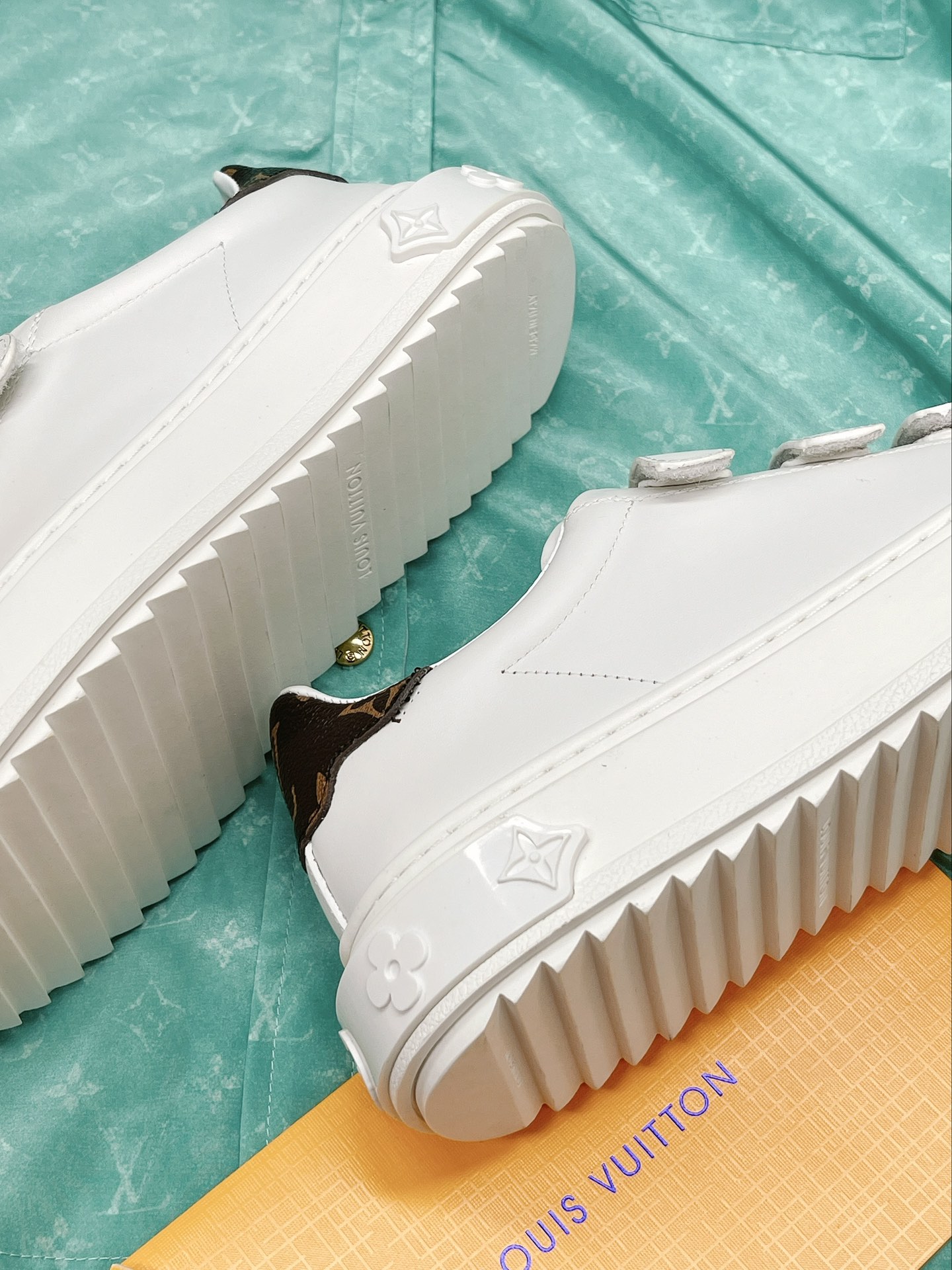 Louis Vuitton Women's Time Out Sneaker Brown For Women LV 1AAF7J - Soul Replicas