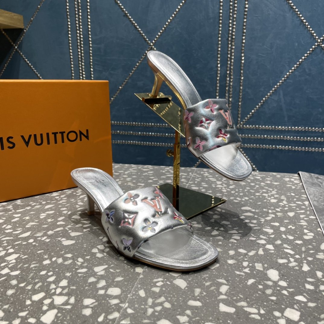 Louis Vuitton Women's Revival Mule Sliver For Women LV 1AAOUB - Soul Replicas