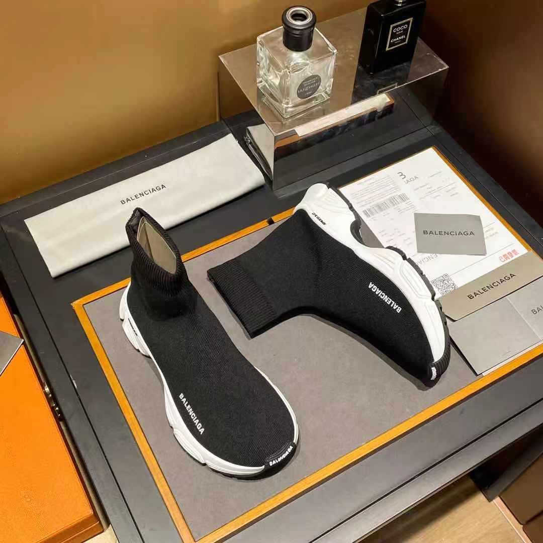 Balenciaga Speed Trainers Black For Women 645056W2DBP1013 - Soul Replicas