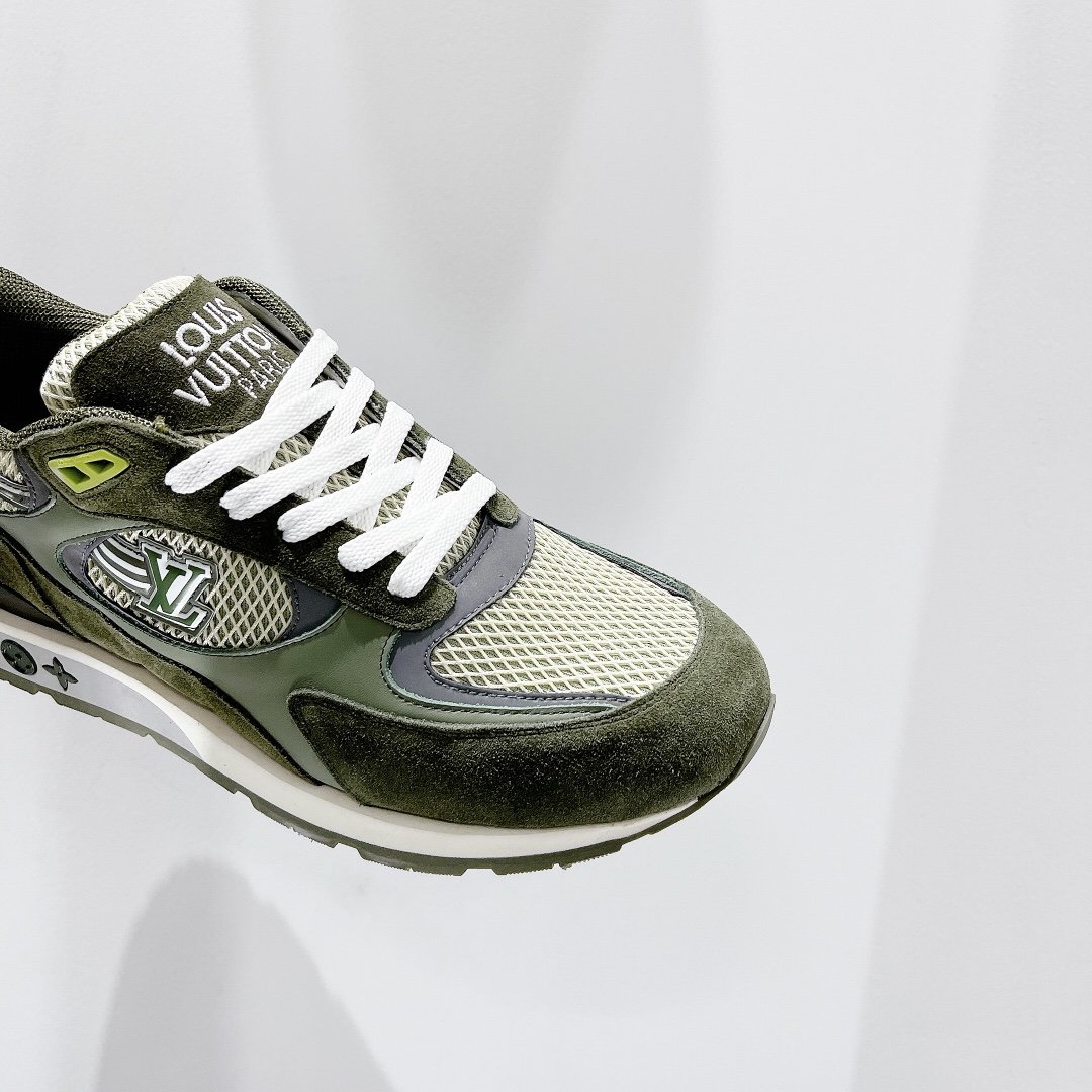 Louis Vuitton Run Away Sneaker Monogram Material Brown For Women LV - Soul Replicas