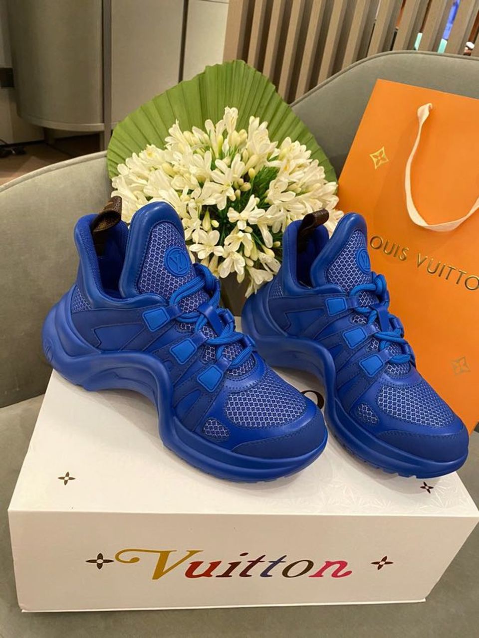 Louis Vuitton LV Archlight Sneaker Blue For Women LV - Soul Replicas