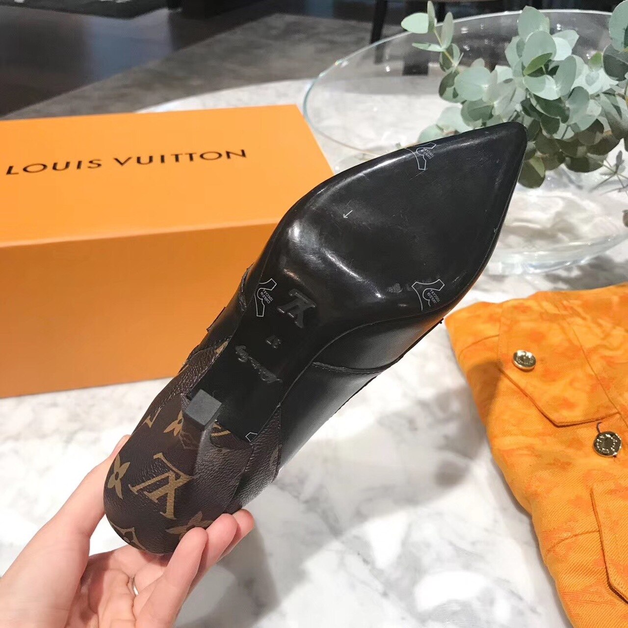 Louis Vuitton LV Janet Ankle Boot Black For Women LV - Soul Replicas