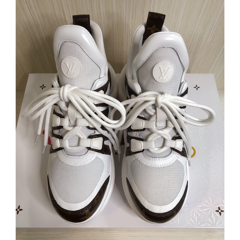 Louis Vuitton Women's LV Archlight Sneaker White For Women LV 1A43KV - Soul Replicas