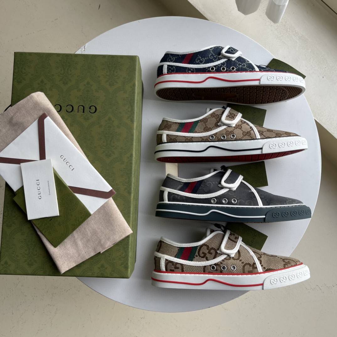 Gucci Women's Tennis 1977 Sneaker Blue For Women ‎692918 - Soul Replicas