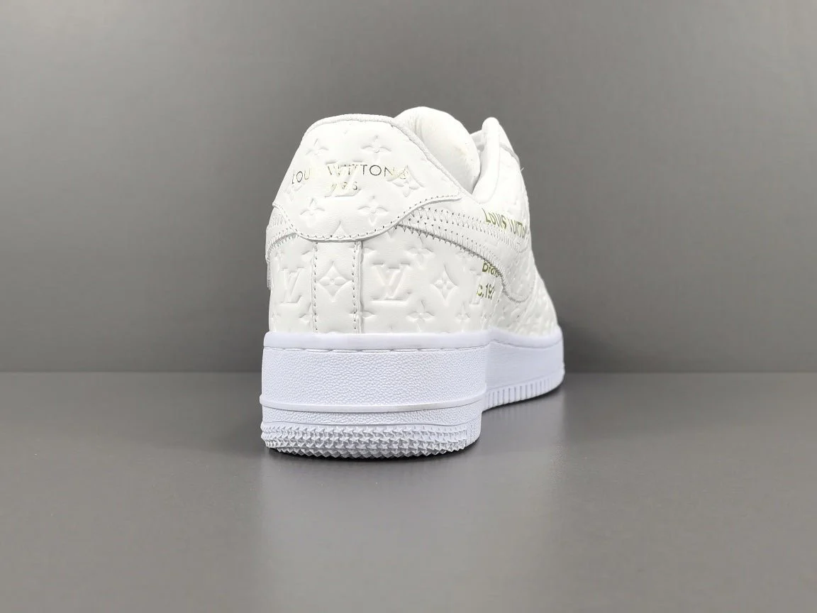NIKE AIR FORCE 1 x LOUIS VUITTON WHITE - Soul Replicas