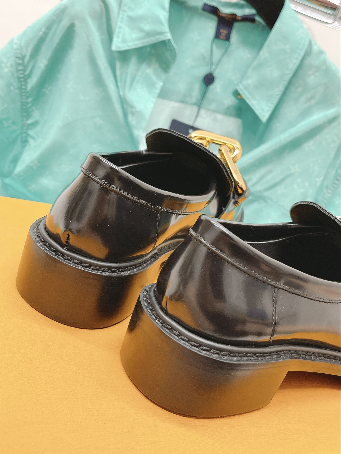 Louis Vuitton Women's Academy Loafer Black For Women LV - Soul Replicas