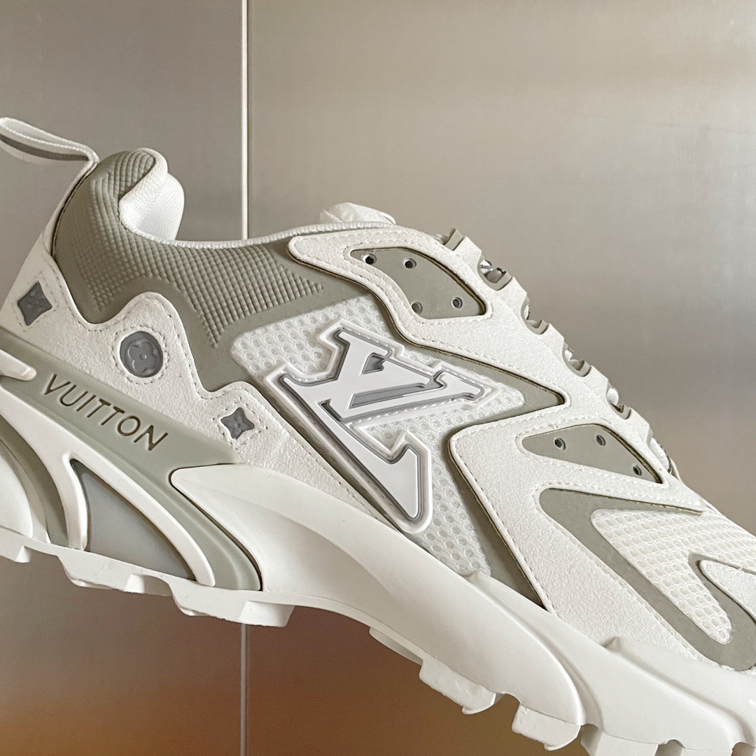 Louis Vuitton Women's LV Runner Tatic Sneaker White For Women LV 1A9TUZ - Soul Replicas