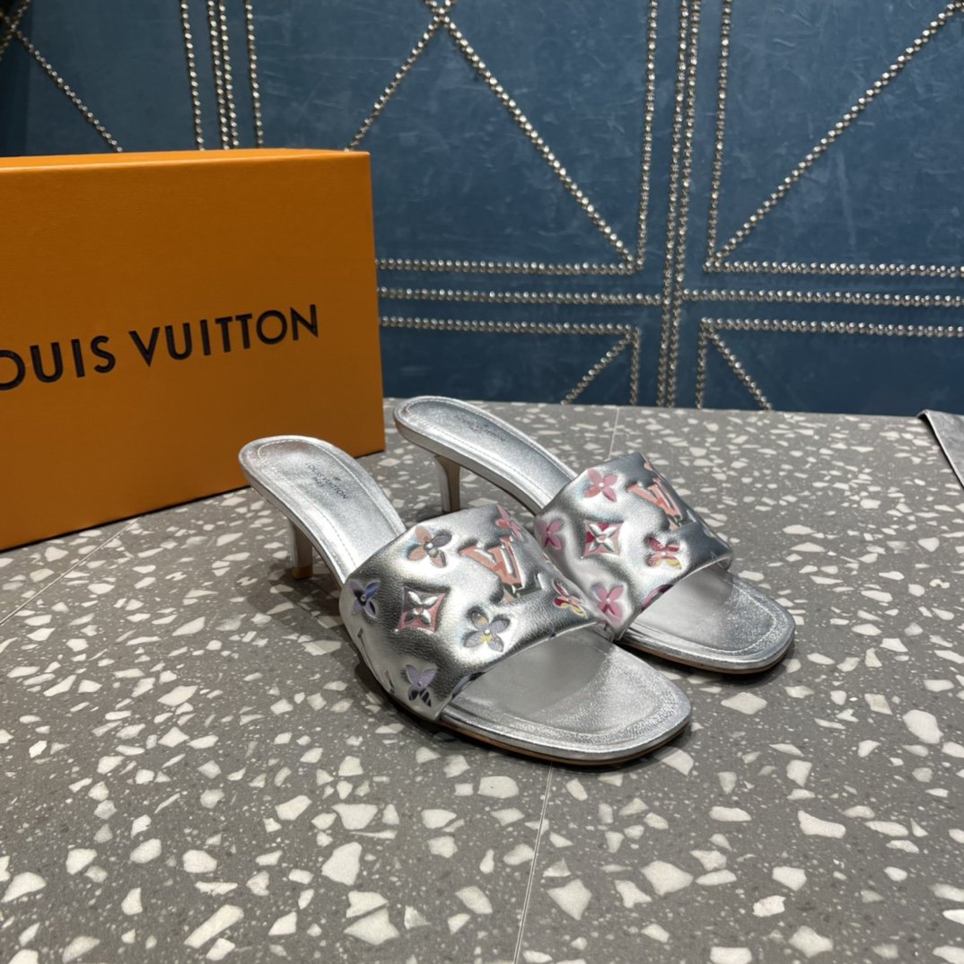 Louis Vuitton Women's Revival Mule Sliver For Women LV 1AAOUB - Soul Replicas