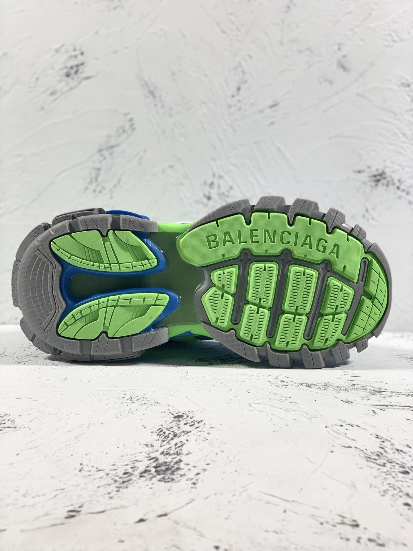 Balenciaga Track.2 Clear Sole Trainers Blue For Women - Soul Replicas