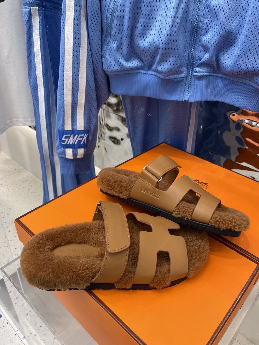 Hermes Chypre Sandal Brown For Women - Soul Replicas