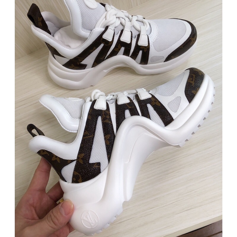 Louis Vuitton Women's LV Archlight Sneaker White For Women LV 1A43KV - Soul Replicas
