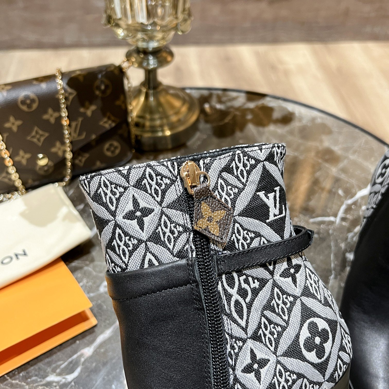 Louis Vuitton Women's Bottine Silhouette White For Women LV - Soul Replicas