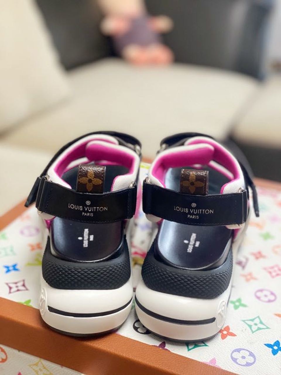 Louis Vuitton LV Archlight Flat Sandal Satin Pink For Women LV - Soul Replicas