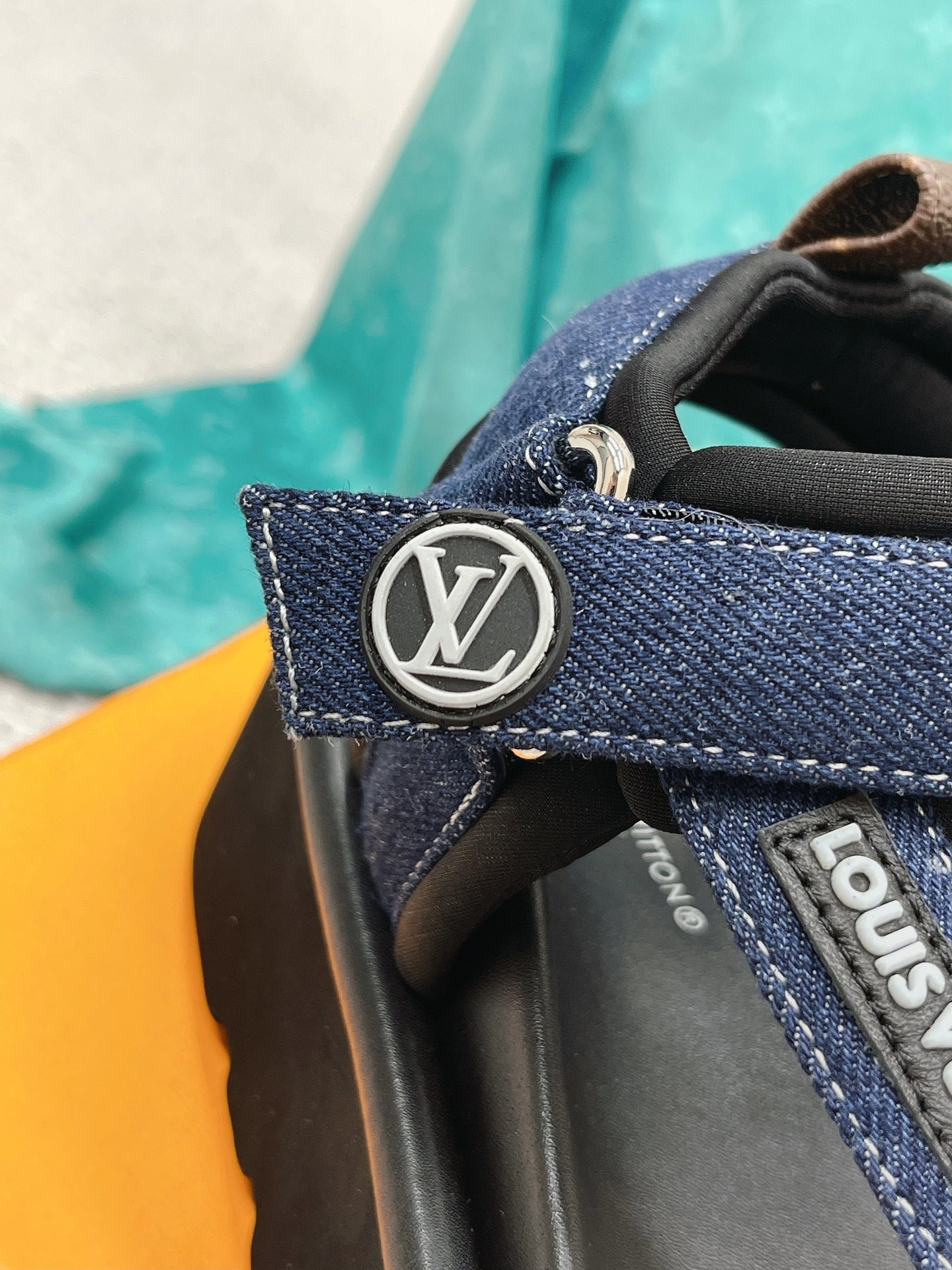 Louis Vuitton Women's Pool Pillow Flatform Comfort Sandal Blue For Women LV 1AACHL - Soul Replicas