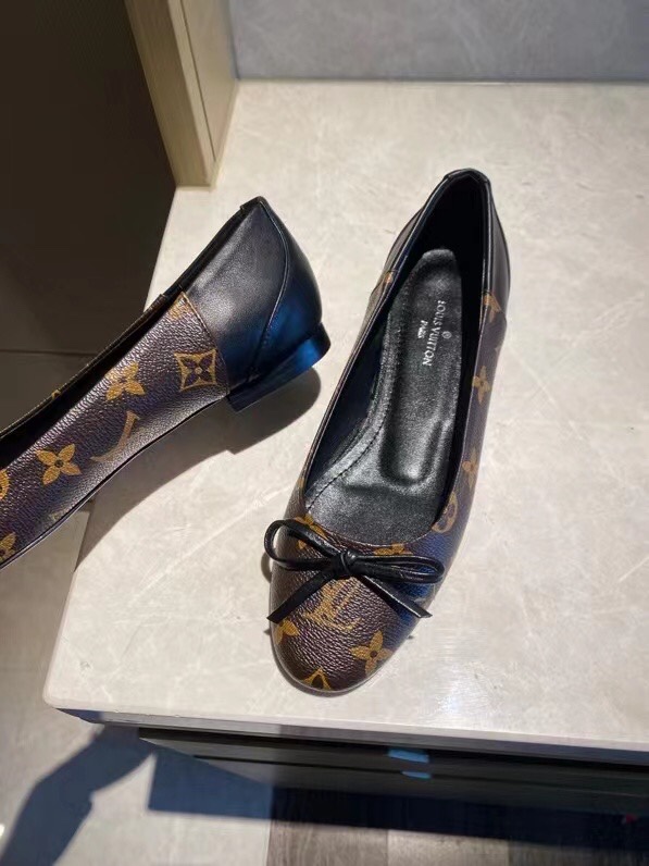 Louis Vuitton Women's Joy Ballerina Brown And Black For Women LV - Soul Replicas