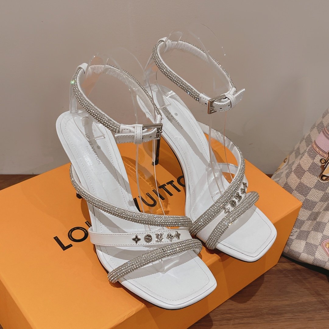 Louis Vuitton Women's Appeal Sandal White For Women LV - Soul Replicas
