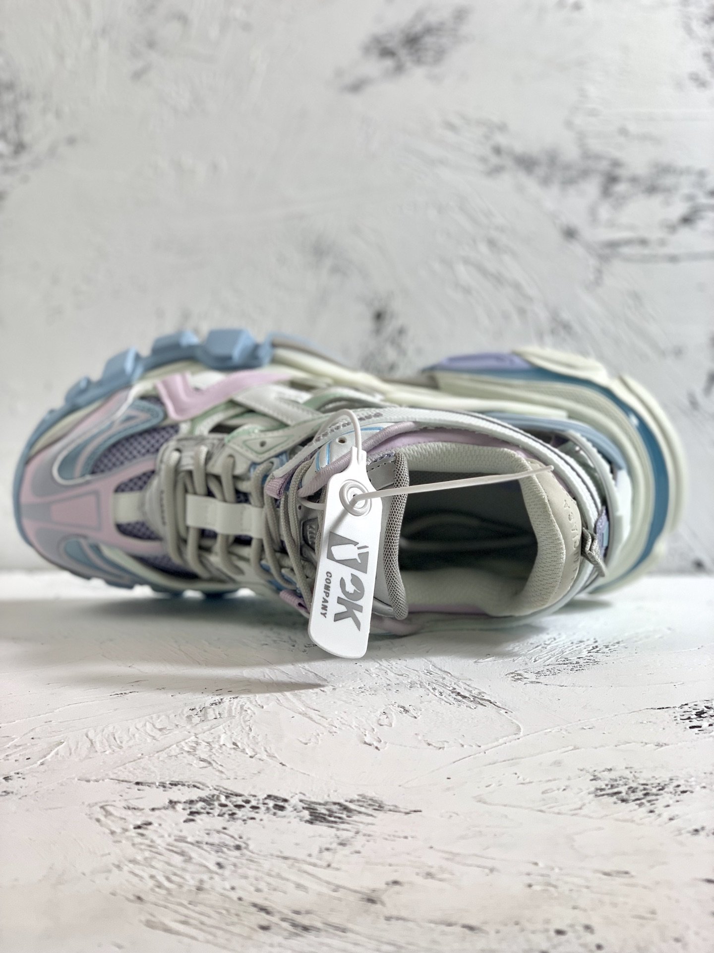 Balenciaga Track.2 Clear Sole Trainers Multicolour For Women - Soul Replicas