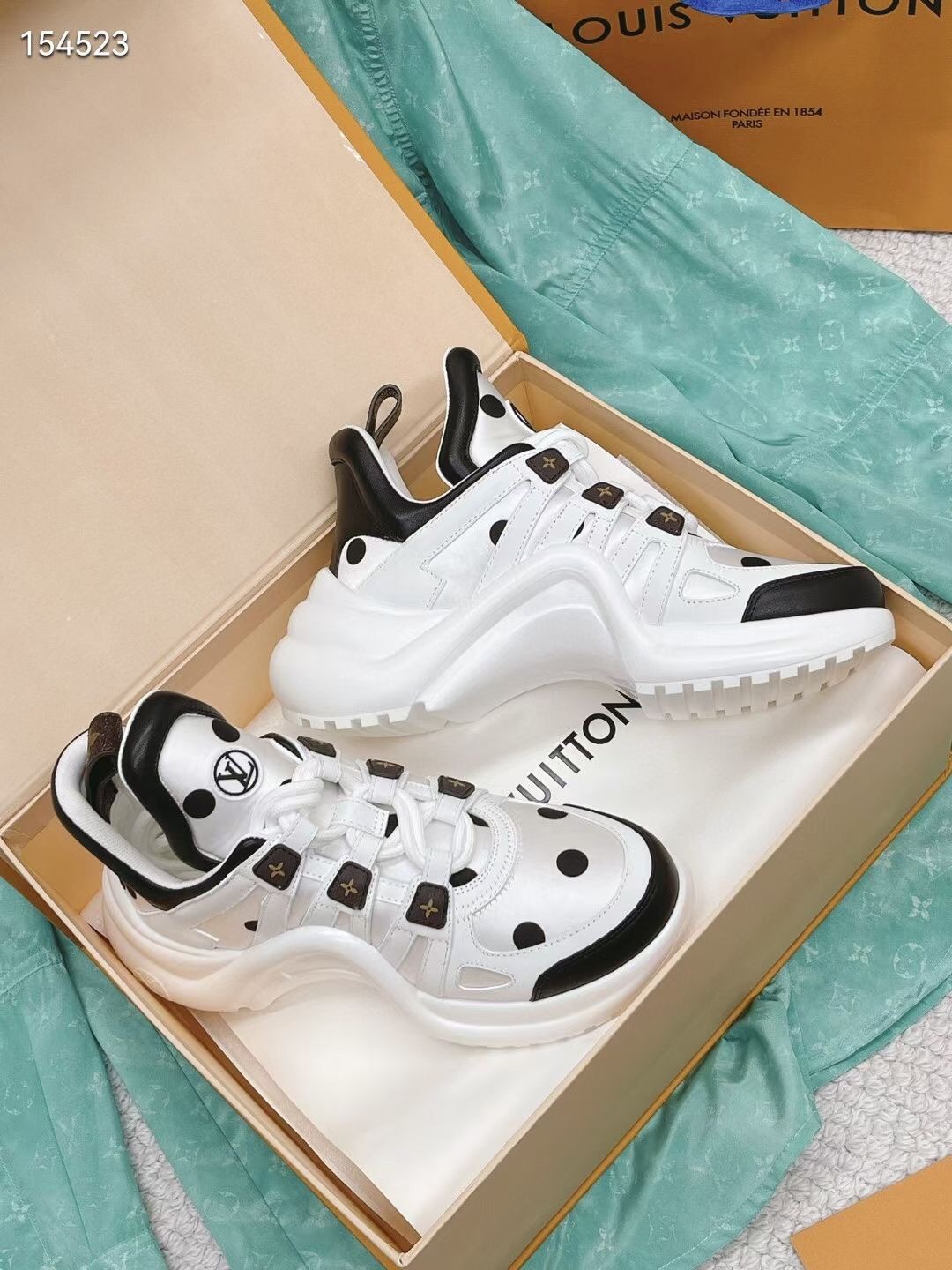 Louis Vuitton Women's LV Archlight Sneaker White For Women LV 1AA0ON - Soul Replicas