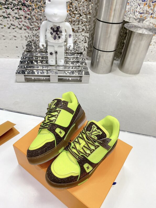 Louis Vuitton Women's LV Trainers Yellow For Women LV - Soul Replicas