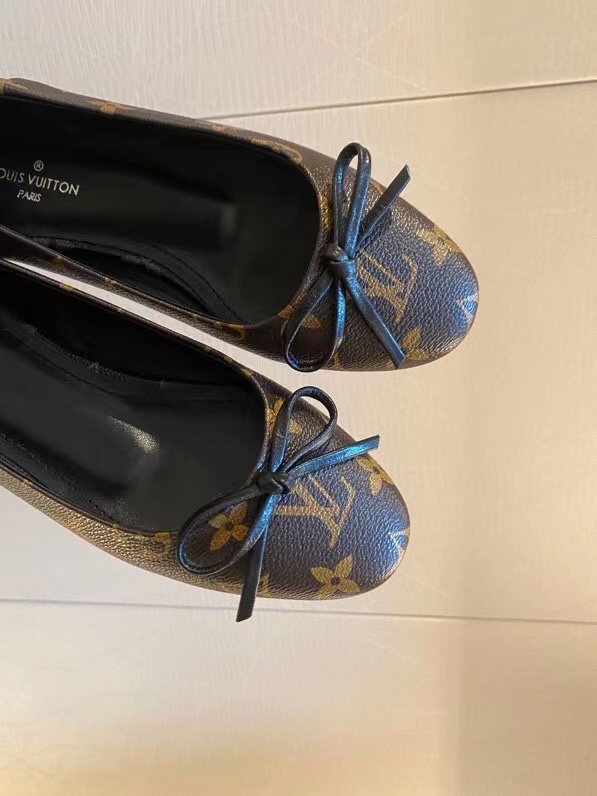 Louis Vuitton Women's Joy Ballerina Brown And Black For Women LV - Soul Replicas