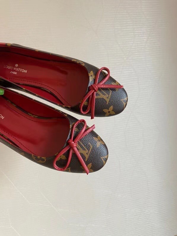 Louis Vuitton Women's Joy Ballerina Red For Women LV - Soul Replicas