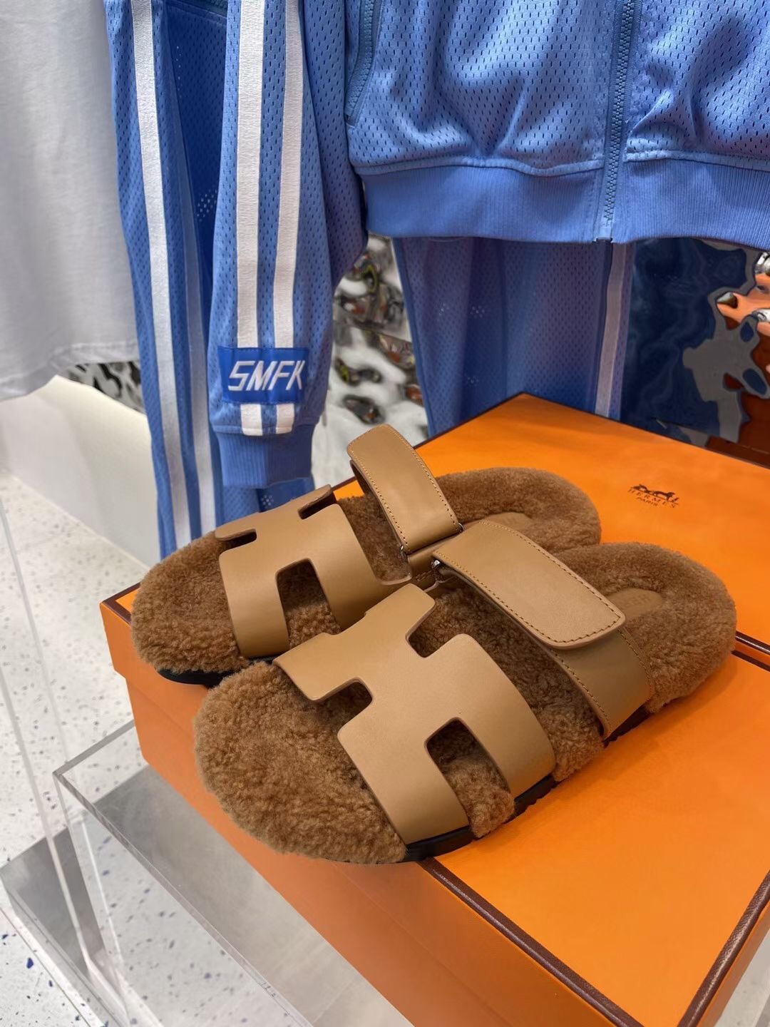 Hermes Chypre Sandal Brown For Women - Soul Replicas