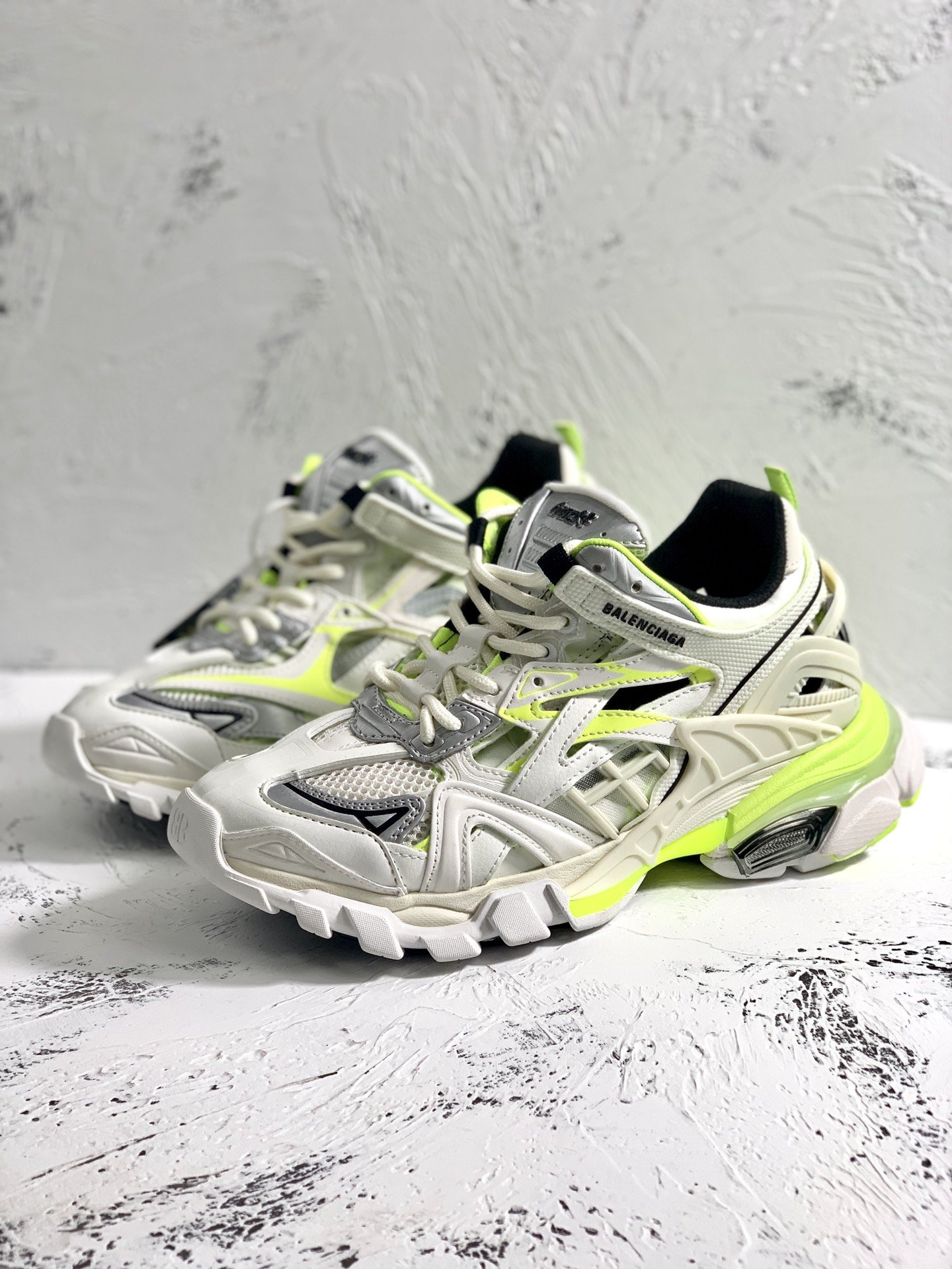 Balenciaga Track.2 Clear Sole Trainers Multicolour For Women - Soul Replicas