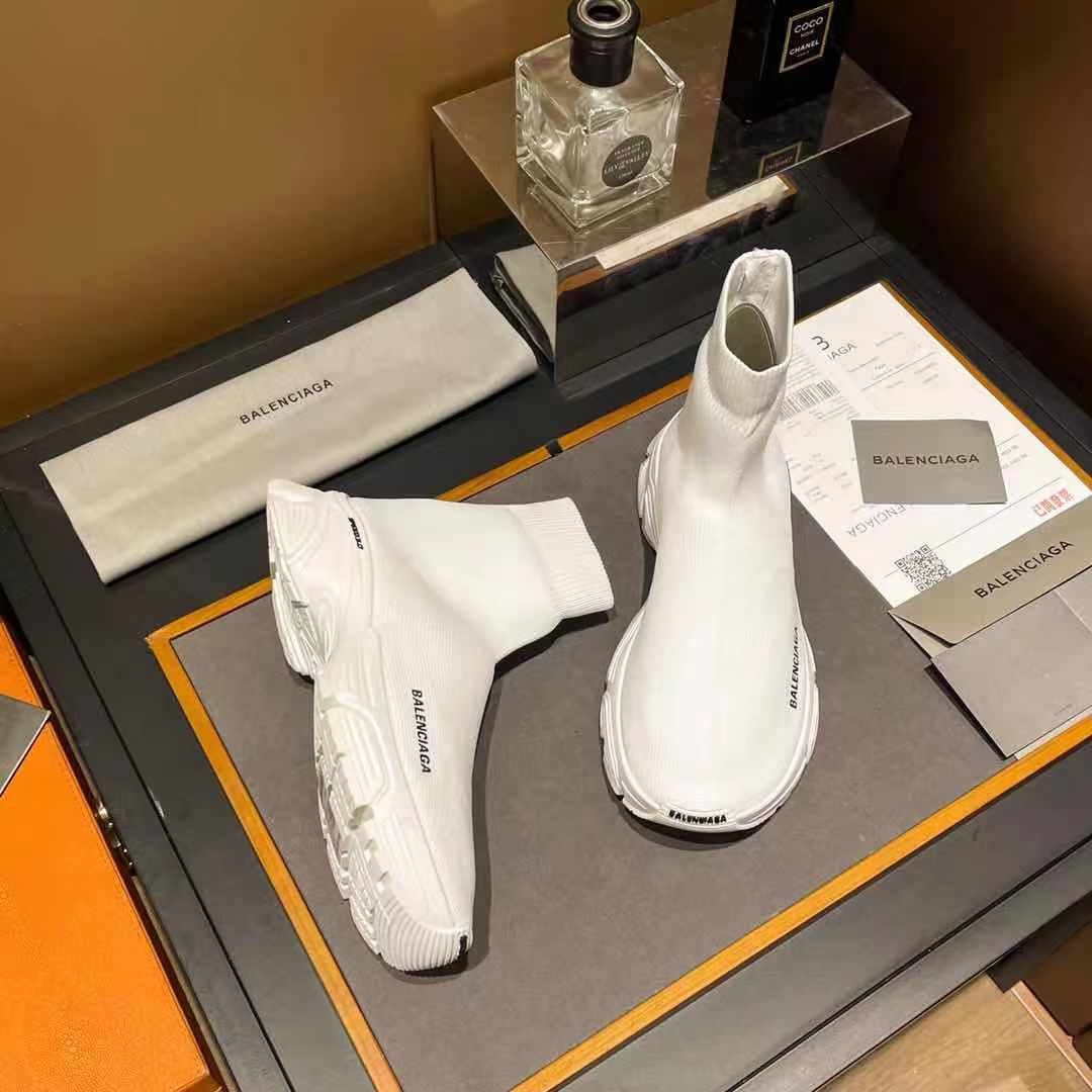 Balenciaga Speed Trainers White For Women - Soul Replicas